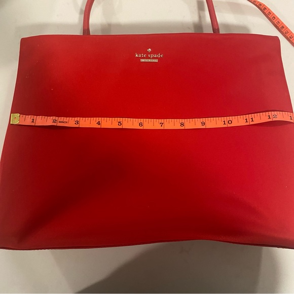 Kate Spade Red Nylon Business Tote - Picture 5 of 8